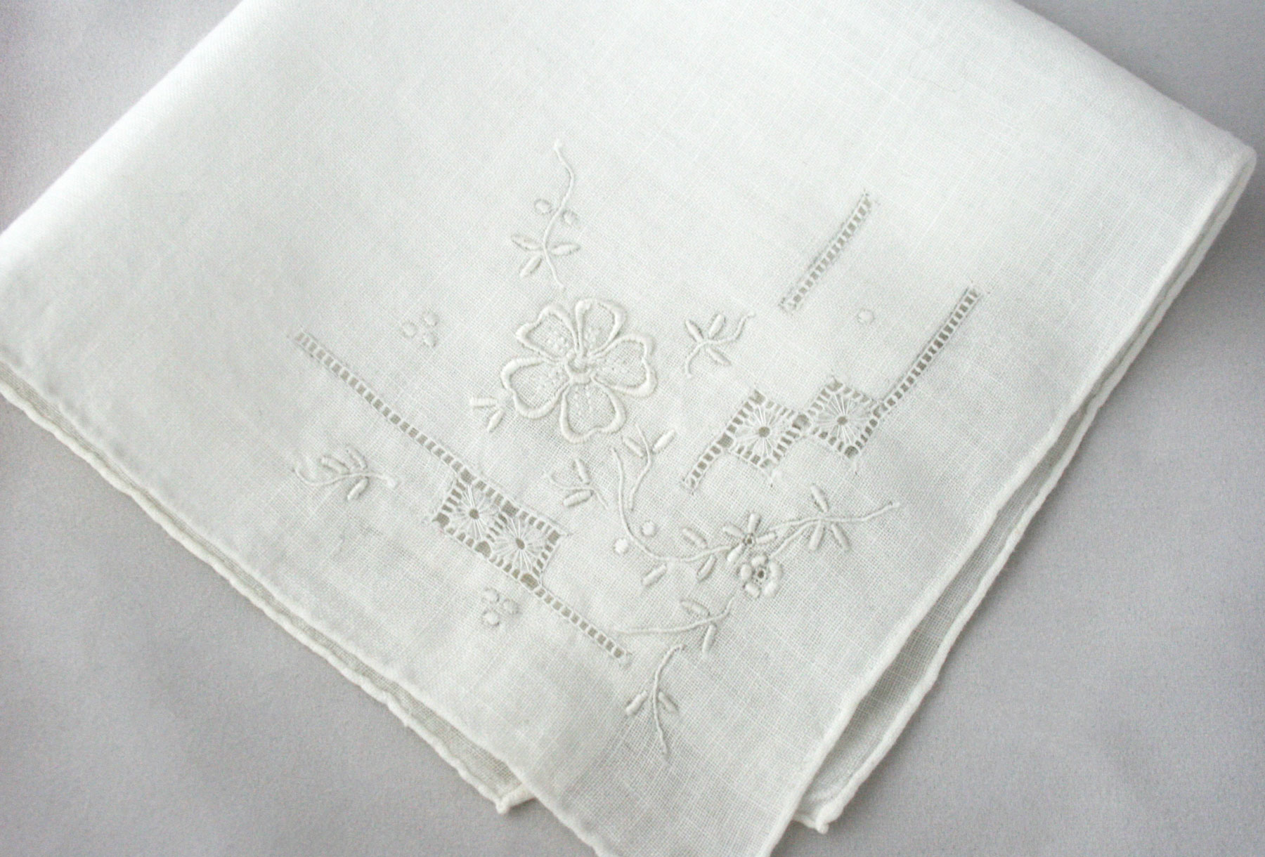 Vintage zakdoek voor de bruid